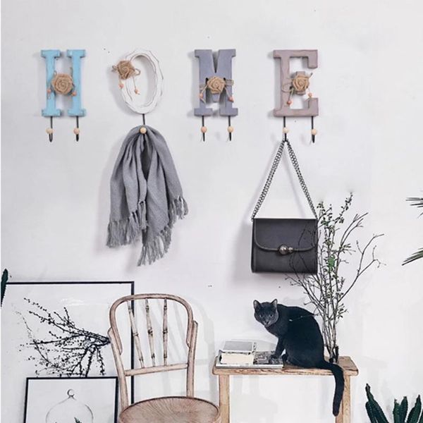 hooks & rails creative letter home rustic design decorative wall mounted coat hanger garment rack for clothing towel
hooks & rails creative letter home rustic design decorative wall mounted coat hanger garment rack for clothing towel