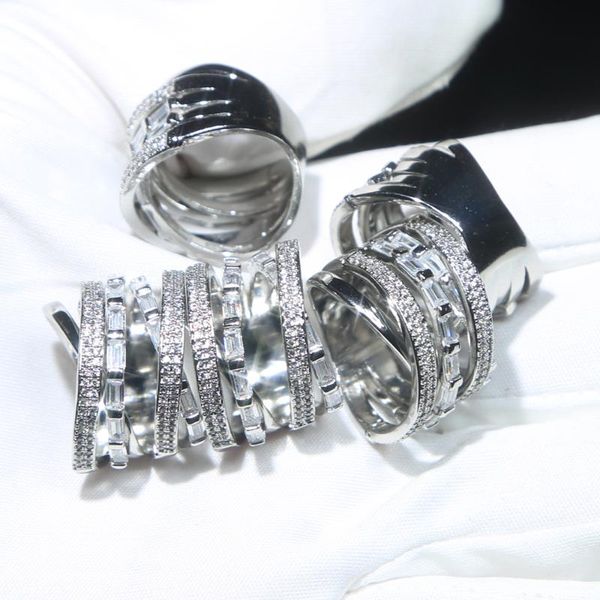 cluster rings 2021 arrived personality simple multi layer shining cz paved for women girls finger ring jewelry, Golden;silver
cluster rings 2021 arrived personality simple multi layer shining cz paved for women girls finger ring jewelry, Golden;silver