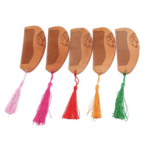 hair brushes 1pc anti-static pocket wooden comb peach wood heigh quality salon styling tools tassel hairdressing care, Silver
hair brushes 1pc anti-static pocket wooden comb peach wood heigh quality salon styling tools tassel hairdressing care, Silver