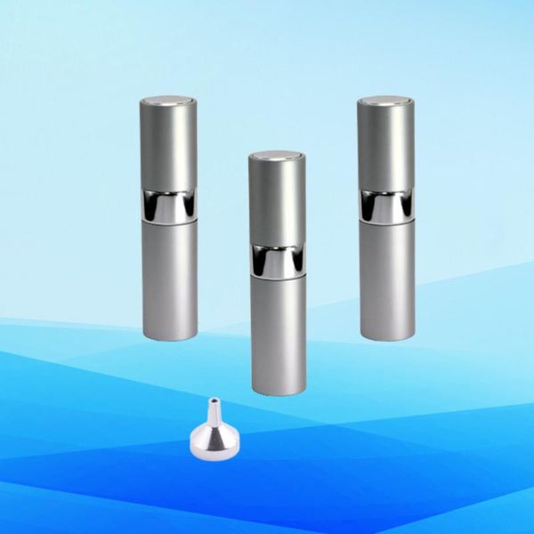 3pcs perfume press pump bottle aluminium subpackaging spray with 1pc silver funnel (ab030h 8ml silver) storage bottles & jars
3pcs perfume press pump bottle aluminium subpackaging spray with 1pc silver funnel (ab030h 8ml silver) storage bottles & jars