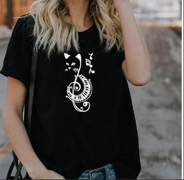music womens conch print t shirt women short sleeve o neck loose summer fashion tee camisetas mujer, White
music womens conch print t shirt women short sleeve o neck loose summer fashion tee camisetas mujer, White