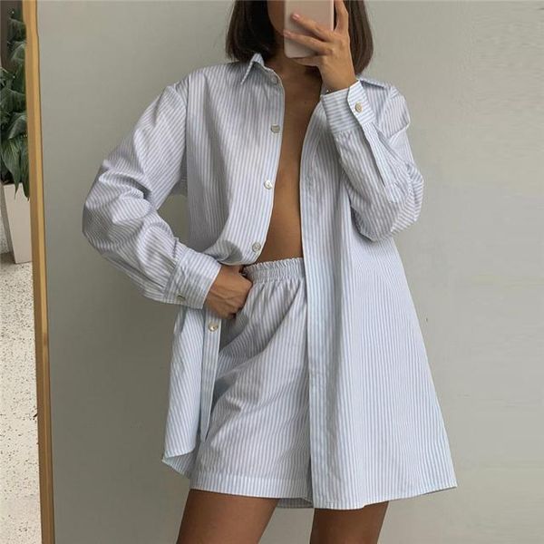 women's tracksuits casual women summer beach tracksuit shorts set shirt mini striped suit loungewear piece and two blou, Gray
women's tracksuits casual women summer beach tracksuit shorts set shirt mini striped suit loungewear piece and two blou, Gray