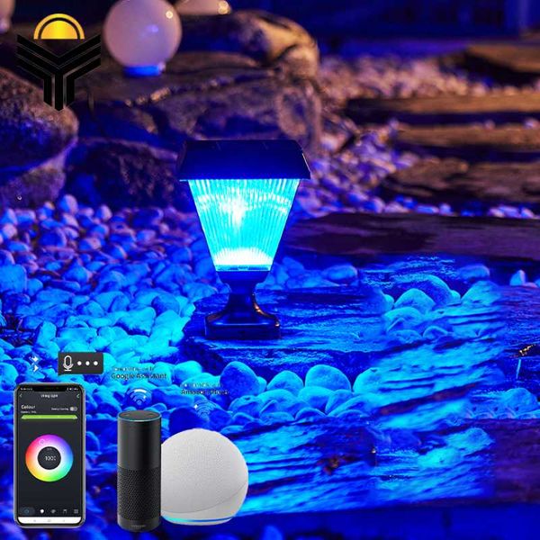 solar lamps smart rgb column lamp led pillar light outdoor christmas garden decoration navidad luz noel refletor luminaire solares
solar lamps smart rgb column lamp led pillar light outdoor christmas garden decoration navidad luz noel refletor luminaire solares