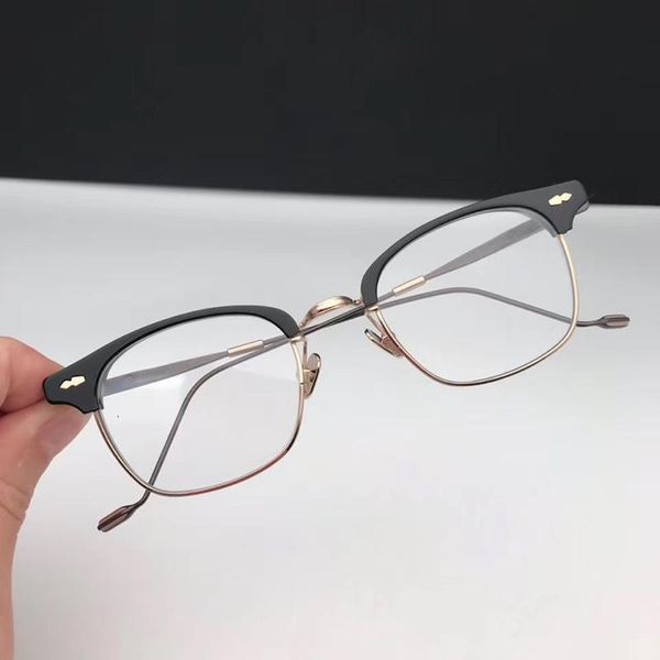 fashion sunglasses frames prescription eyeglasses male eyewear half optical titanium glasses frame gentle brand men women square myopia, Black
fashion sunglasses frames prescription eyeglasses male eyewear half optical titanium glasses frame gentle brand men women square myopia, Black