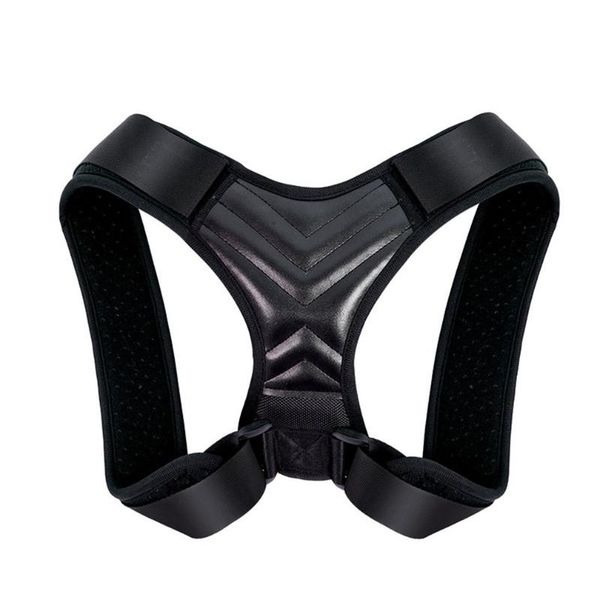 back support adjustable braces belt posture corrector clavicle spine shoulder lumbar brace correction, Black;blue
back support adjustable braces belt posture corrector clavicle spine shoulder lumbar brace correction, Black;blue