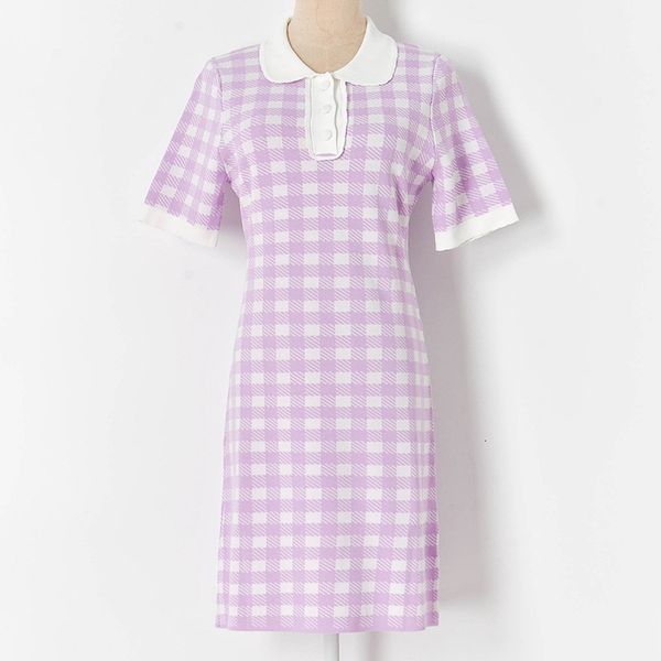 dresses 2021 summer plaid knitted vintage women turn down collar single breasted slim violet a line short sleeve, Black;gray
dresses 2021 summer plaid knitted vintage women turn down collar single breasted slim violet a line short sleeve, Black;gray