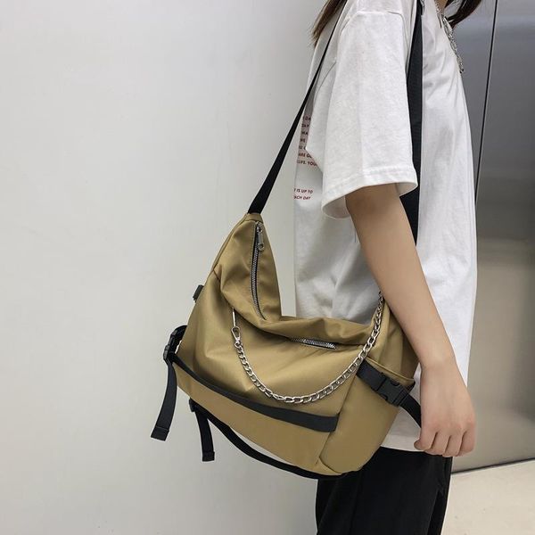 evening bags waterproof nylon women crossbody bag large capacity travel female shoulder korean style chain design handbags big green
evening bags waterproof nylon women crossbody bag large capacity travel female shoulder korean style chain design handbags big green