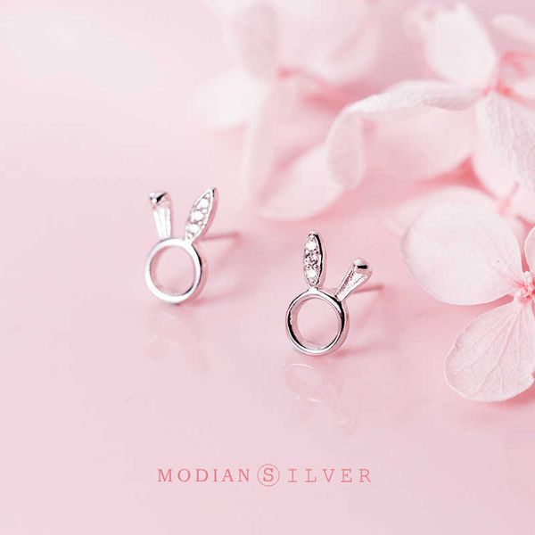 charm stud earrings for women 925 sterling silver cute rabbit ears pins fashion jewelry bijoux 210707, Golden;silver
charm stud earrings for women 925 sterling silver cute rabbit ears pins fashion jewelry bijoux 210707, Golden;silver