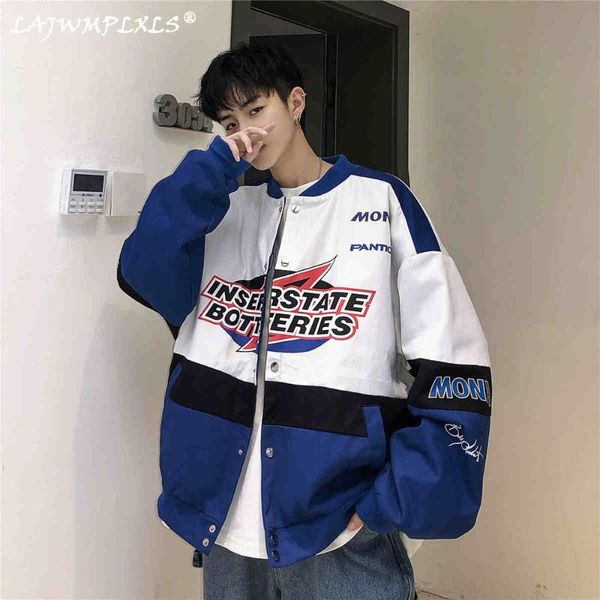 men's jackets spring men patchwork streetwear bomber 2021 autumn mens korean fashions windbreaker harajuku hip hop coats, Black;brown
men's jackets spring men patchwork streetwear bomber 2021 autumn mens korean fashions windbreaker harajuku hip hop coats, Black;brown