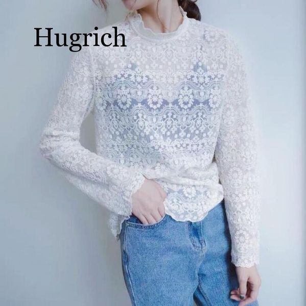 women solid blouse stand neck lace spring office lady long sleeve elegant openwork embroidery blouses women's & shirts, White
women solid blouse stand neck lace spring office lady long sleeve elegant openwork embroidery blouses women's & shirts, White