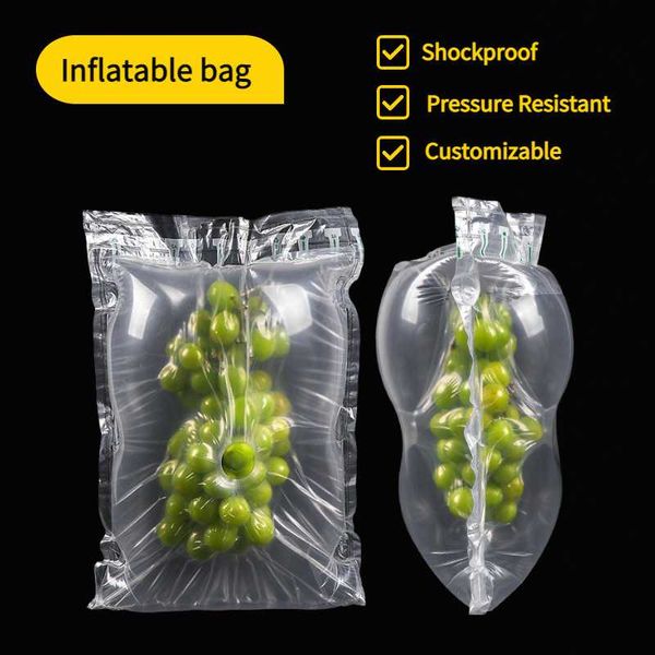 packing bags grape transport inflatable anti-falling cushioning fruit packaging protective bubble bag
packing bags grape transport inflatable anti-falling cushioning fruit packaging protective bubble bag