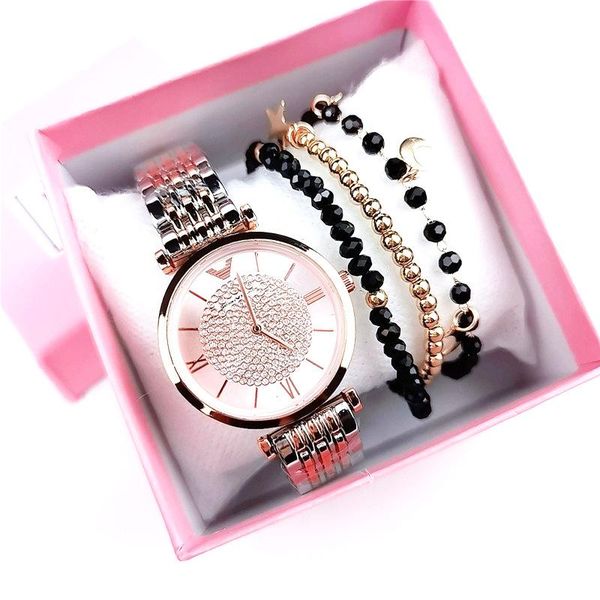 wristwatches tephea starry sky star women bracelet watch gift box set stylish folding buckle stainless steel belt, Slivery;brown
wristwatches tephea starry sky star women bracelet watch gift box set stylish folding buckle stainless steel belt, Slivery;brown