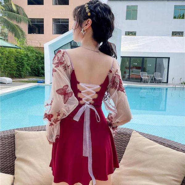 women's swimwear one piece swimsuit female wind fairy fan xiaoxiang bow beautiful back show thin cover belly spring, White;black
women's swimwear one piece swimsuit female wind fairy fan xiaoxiang bow beautiful back show thin cover belly spring, White;black