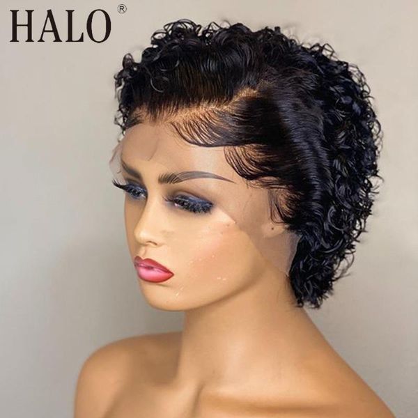lace wigs halo pixie cut wig human hair curly short bob frontal brazilian deep wave with baby, Black;brown
lace wigs halo pixie cut wig human hair curly short bob frontal brazilian deep wave with baby, Black;brown