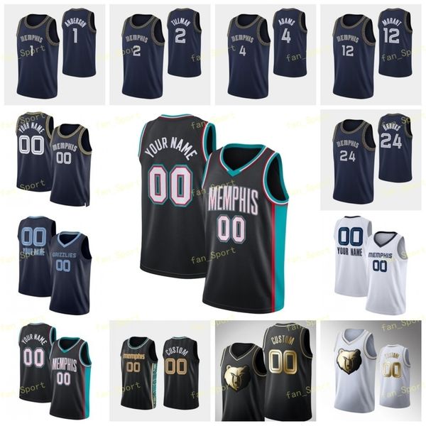 75th 2022 city earned edition custom kyle 1 anderson brandon 15 clarke steven 4 adams tyus 21 jones ziaire 8 williams jarrett culver basketb, Black
75th 2022 city earned edition custom kyle 1 anderson brandon 15 clarke steven 4 adams tyus 21 jones ziaire 8 williams jarrett culver basketb, Black