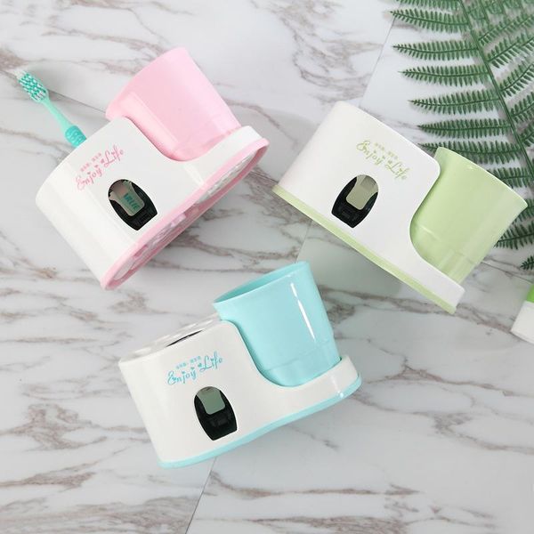 creative toothbrush holder automatic toothpaste squeezing device for washing suit bathroom wall-mounted plastic storage box holders
creative toothbrush holder automatic toothpaste squeezing device for washing suit bathroom wall-mounted plastic storage box holders