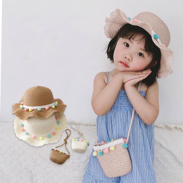 caps & hats baby for children summer fashion straw bag cool girl sun protection children's skin friendly hat, Yellow
caps & hats baby for children summer fashion straw bag cool girl sun protection children's skin friendly hat, Yellow