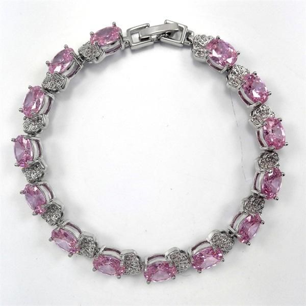-selling oval pink jewelry rhodium plated link chain bracelets for women link,, Black
-selling oval pink jewelry rhodium plated link chain bracelets for women link,, Black