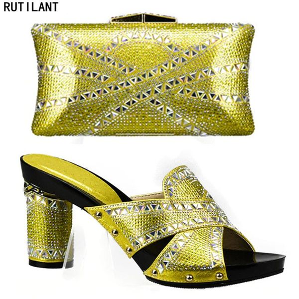 arrival african shoes and matching bags italian bag set in heels rhinestone wedding dress, Black
arrival african shoes and matching bags italian bag set in heels rhinestone wedding dress, Black