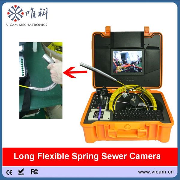 vicam mechatronics drain camera equipment 23mm long spring head 10inch color display cctv pipe video inspection ip cameras
vicam mechatronics drain camera equipment 23mm long spring head 10inch color display cctv pipe video inspection ip cameras