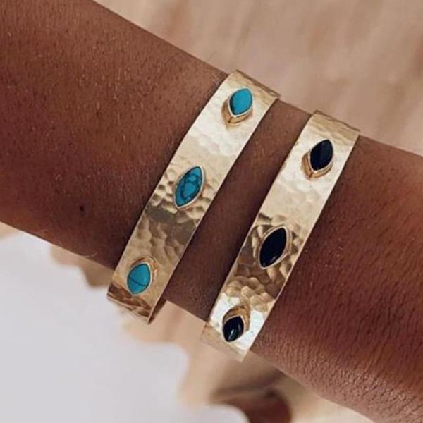 bangle simple fashion punk metal bracelet women's geometric bangles with charms for women, Black
bangle simple fashion punk metal bracelet women's geometric bangles with charms for women, Black