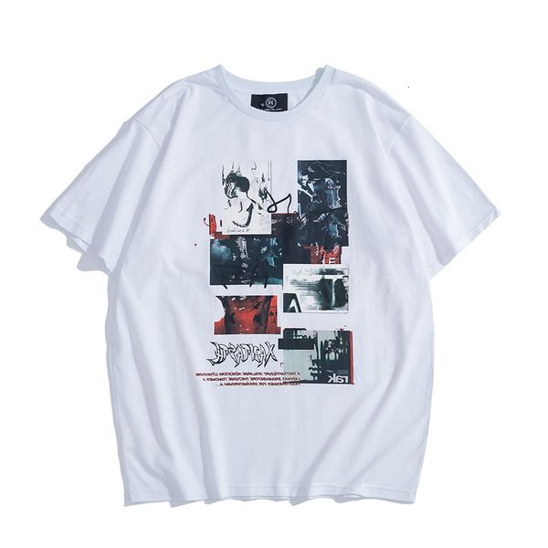spring and summer tide br new off casual t-shirt solid color printed pattern loose short sleeve t-shirt men's women's, White;black
spring and summer tide br new off casual t-shirt solid color printed pattern loose short sleeve t-shirt men's women's, White;black