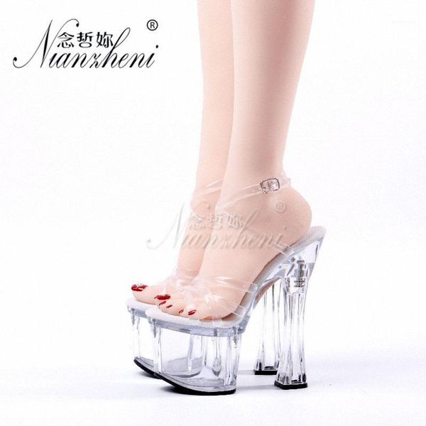 sandals crystal clear roman hollow narrow band open toe big size women's 18cm super high heeled shoes 7 inches models party show1, Black
sandals crystal clear roman hollow narrow band open toe big size women's 18cm super high heeled shoes 7 inches models party show1, Black