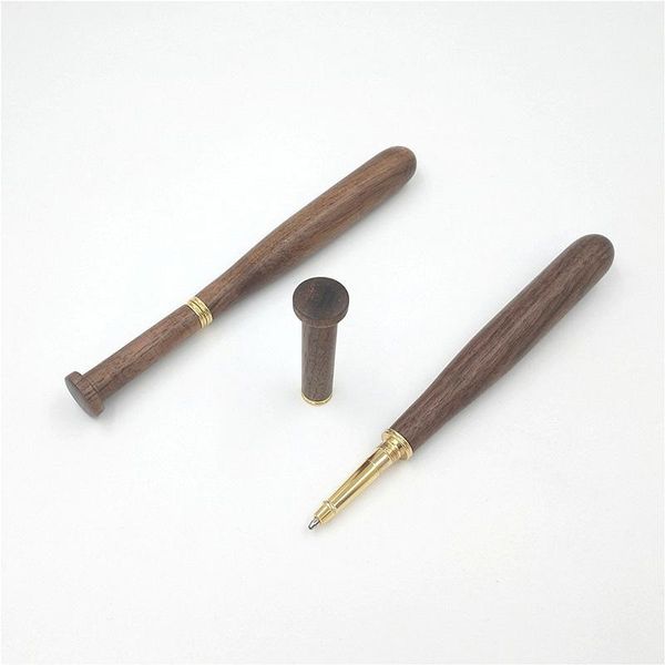 pcs handmade walnut wooden baseball shaped ball pen 0.5mm black ink natural color for office & school as festival gift ballpoint pens, Blue;orange
pcs handmade walnut wooden baseball shaped ball pen 0.5mm black ink natural color for office & school as festival gift ballpoint pens, Blue;orange