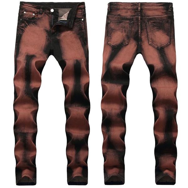 men's jeans spring and autumn winter washed cotton tight motorcycle pants straight loose trousers 28 42, Blue
men's jeans spring and autumn winter washed cotton tight motorcycle pants straight loose trousers 28 42, Blue