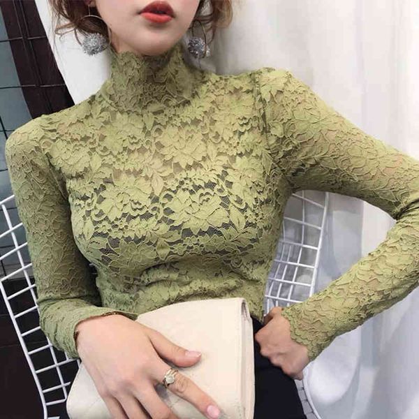 women's t-shirt lace embroidery flowers slim bottoming s tee femme autumn korean clothes t womens long sleeve zw8d, White
women's t-shirt lace embroidery flowers slim bottoming s tee femme autumn korean clothes t womens long sleeve zw8d, White