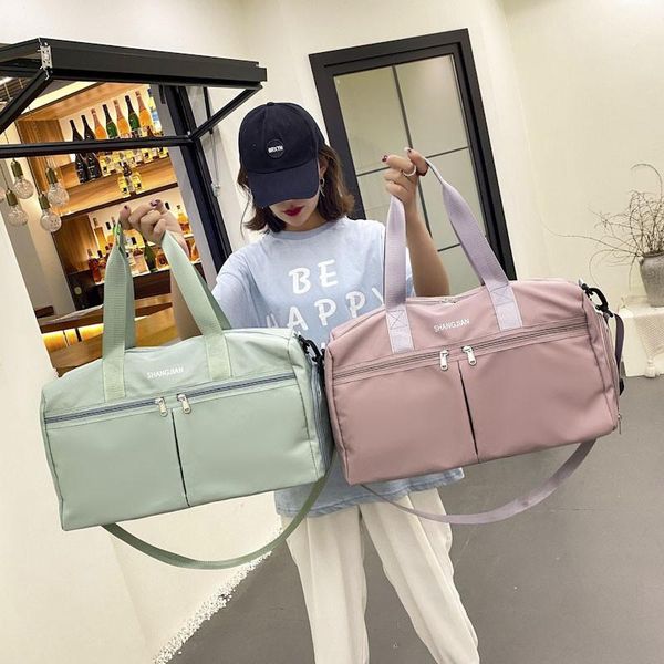 duffel bags fashion solid color women's bag sports yoga oxford cloth waterproof gym large-capacity outdoor travel 2022
duffel bags fashion solid color women's bag sports yoga oxford cloth waterproof gym large-capacity outdoor travel 2022