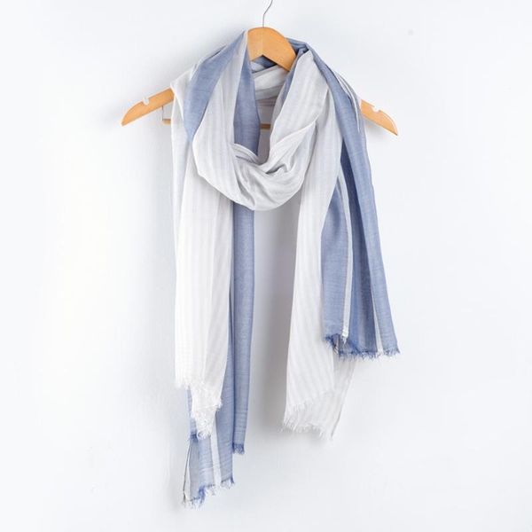 scarves designer 2021 striped scarf women shawls and wraps pashmina muslim chiffon hijab foulard femme beach stoles bandana, Blue;gray
scarves designer 2021 striped scarf women shawls and wraps pashmina muslim chiffon hijab foulard femme beach stoles bandana, Blue;gray
