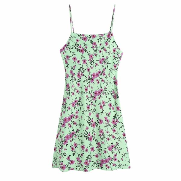 summer women flower printing suspender mini dress female back button clothes casual lady loose vestido d7681 210430, Black;gray
summer women flower printing suspender mini dress female back button clothes casual lady loose vestido d7681 210430, Black;gray