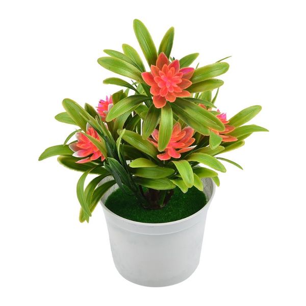 decorative flowers & wreaths 18cm artificial potted flower fake false plants outdoor garden home in pot decoration
decorative flowers & wreaths 18cm artificial potted flower fake false plants outdoor garden home in pot decoration