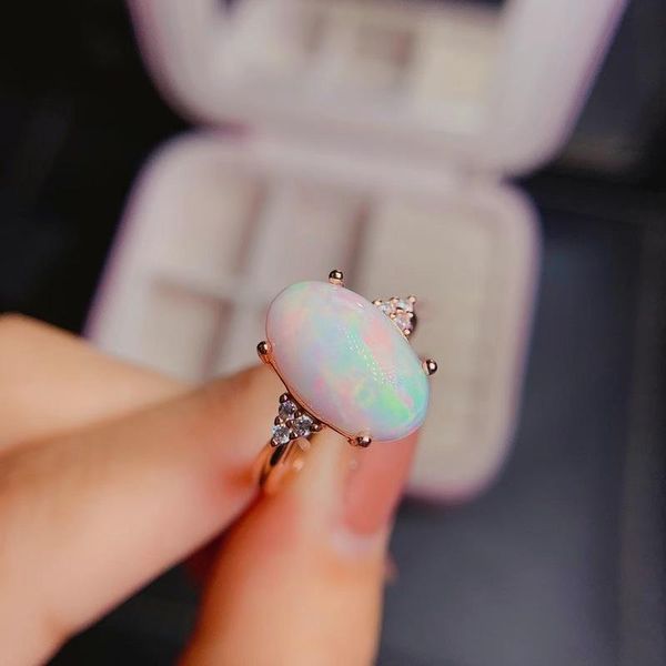 cluster rings simple stylish personality 100% real and natural opal ring 925 sterling silver, Golden;silver
cluster rings simple stylish personality 100% real and natural opal ring 925 sterling silver, Golden;silver