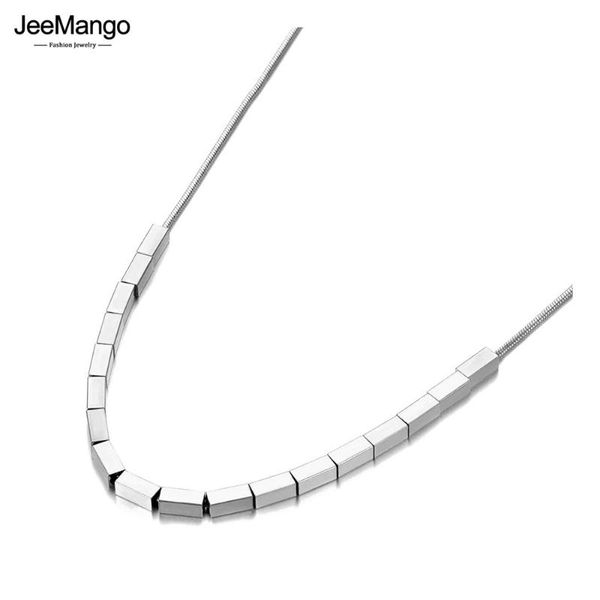 chains jeemango 18k gold titanium stainless steel choker necklace fashion bohemia geometric rectangle chain jewelry for women jn21165, Silver
chains jeemango 18k gold titanium stainless steel choker necklace fashion bohemia geometric rectangle chain jewelry for women jn21165, Silver