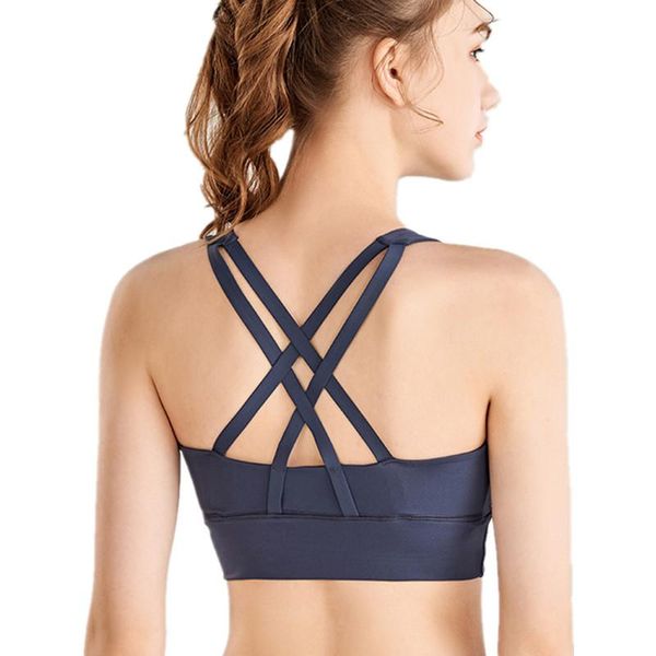 gym clothing back cross shockproof sports bras women fitness breathable gather together yoga bra crop push up 2021, White;black
gym clothing back cross shockproof sports bras women fitness breathable gather together yoga bra crop push up 2021, White;black