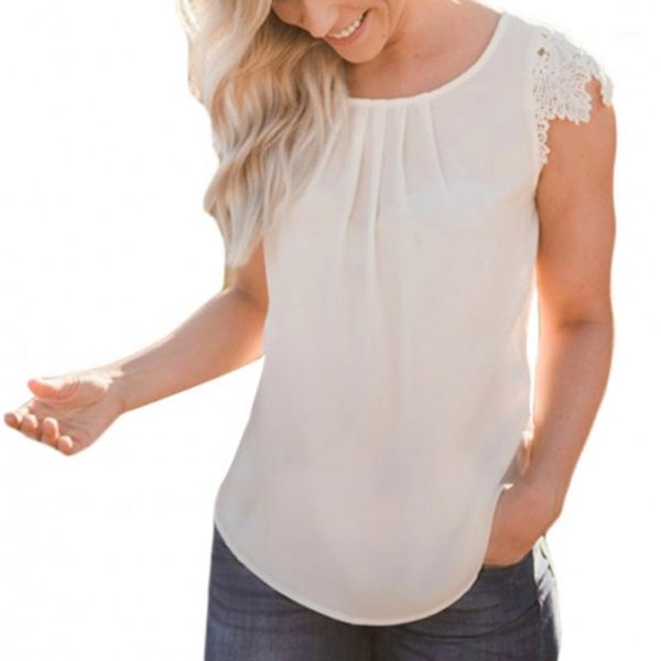 blouse women 2021 ruffle summer butterfly sleeve shirt elegant office lady o-neck blusa streetwear women's blouses & shirts, White
blouse women 2021 ruffle summer butterfly sleeve shirt elegant office lady o-neck blusa streetwear women's blouses & shirts, White
