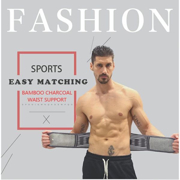 gym bamboo charcoal waist support belt lower back corset adjustable brace lumbar protector men and women, Black;gray
gym bamboo charcoal waist support belt lower back corset adjustable brace lumbar protector men and women, Black;gray