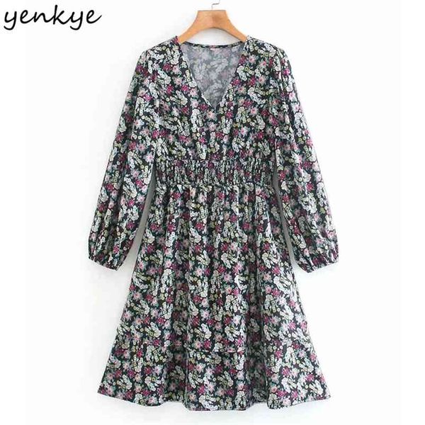 fashion women multicolor print floral dress long sleeve v neck elastic waist a-line loose casual plus size vestido 210514, Black;gray
fashion women multicolor print floral dress long sleeve v neck elastic waist a-line loose casual plus size vestido 210514, Black;gray