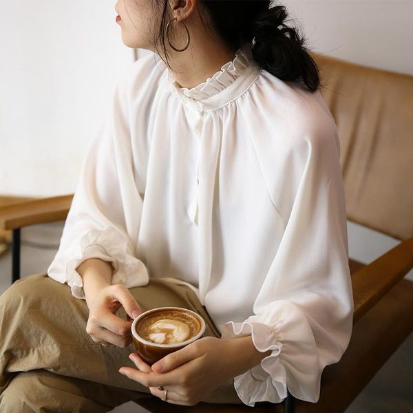 women's blouses & shirts womens and plus size white ruffle chiffon blouse shirt office lantern sleeve women blusas de mujer
women's blouses & shirts womens and plus size white ruffle chiffon blouse shirt office lantern sleeve women blusas de mujer