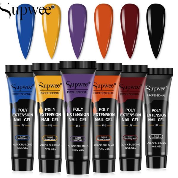 nail gel supwee 15ml glitter poly uv builder polish lacquer of extension art design all for manicure, Red;pink
nail gel supwee 15ml glitter poly uv builder polish lacquer of extension art design all for manicure, Red;pink
