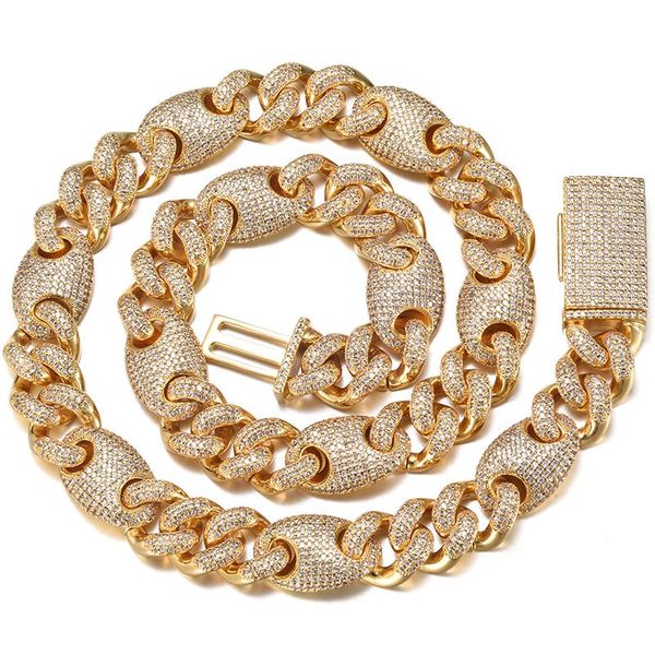 chains 12mm miami heavy lock clasp cuban link chain gold silver color necklace iced out cubic zirconia bling hip hop jewelry gifts
chains 12mm miami heavy lock clasp cuban link chain gold silver color necklace iced out cubic zirconia bling hip hop jewelry gifts