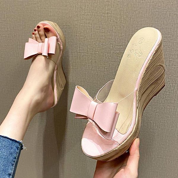dress shoes 2021 summer bowknot design platform wedge sandals women's sweet fashion high heels, Black
dress shoes 2021 summer bowknot design platform wedge sandals women's sweet fashion high heels, Black