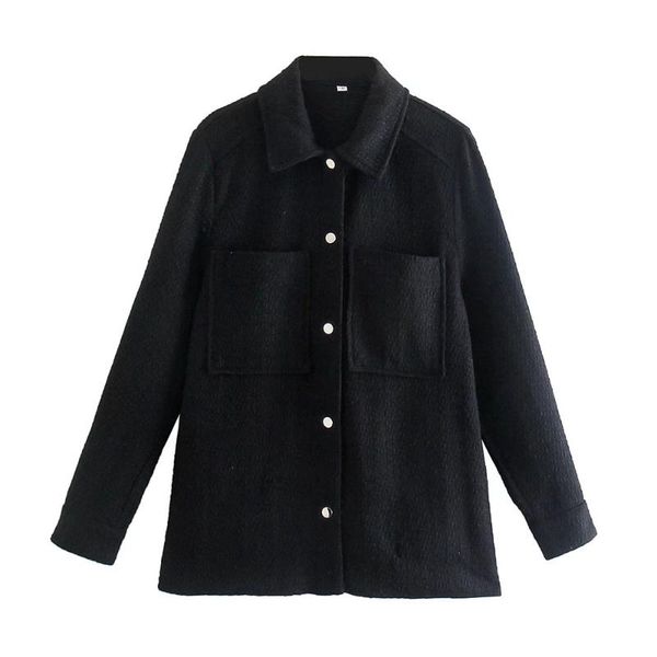women's jackets clazzaa women fashion textured overshirt long sleeves lapel single breasted casual warm shirt style jacket chic outfit, Black;brown
women's jackets clazzaa women fashion textured overshirt long sleeves lapel single breasted casual warm shirt style jacket chic outfit, Black;brown