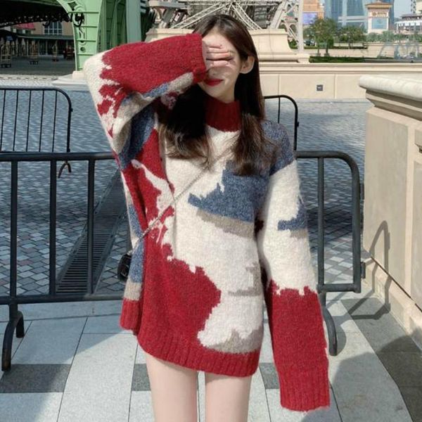 women's sweaters pullovers women winter arrival half turtleneck multi ulzzang mohair knitted sweater loose warm outerwear fashion sweet, White;black
women's sweaters pullovers women winter arrival half turtleneck multi ulzzang mohair knitted sweater loose warm outerwear fashion sweet, White;black