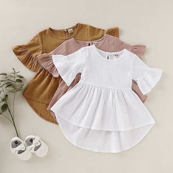 girl's dresses wholesale girls cotton flare sleeve summer high low kids clothes 1-5y e95003 gdv2, Red;yellow
girl's dresses wholesale girls cotton flare sleeve summer high low kids clothes 1-5y e95003 gdv2, Red;yellow