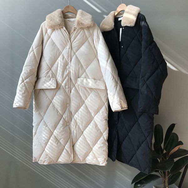 women's jackets 2021 furry turn down collar long sleeve winter cotton coat single button casaco feminino, Black;brown
women's jackets 2021 furry turn down collar long sleeve winter cotton coat single button casaco feminino, Black;brown