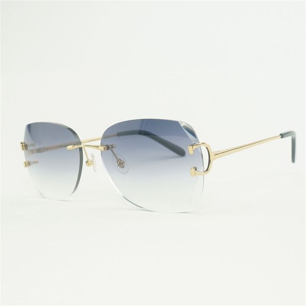 factory sale vintage rimless wire sunglasses men oversize eyewear for summer diamond cutting glasses metal frame oculos gafas, White;black
factory sale vintage rimless wire sunglasses men oversize eyewear for summer diamond cutting glasses metal frame oculos gafas, White;black