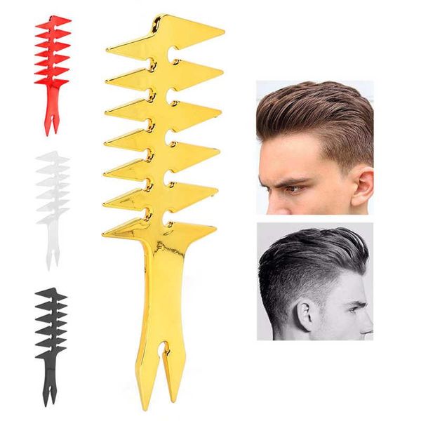 hair brushes men's wide tooth combs double sided oil comb retro plastic styling male stylist barber accessories, Silver
hair brushes men's wide tooth combs double sided oil comb retro plastic styling male stylist barber accessories, Silver